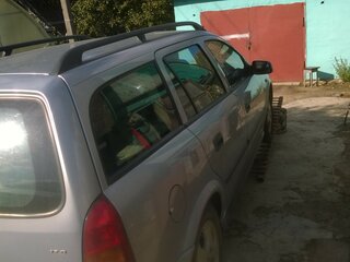 2001 Opel Astra G, серебристый, 294827 рублей, вид 3