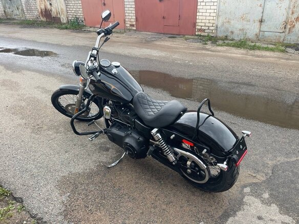 2015 Harley-Davidson Dyna Wide Glide, чёрный, 1000000 рублей - вид 11