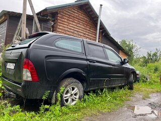2011 SsangYong Actyon Sports I, чёрный, 399999 рублей, вид 4