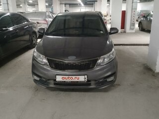 2017 Kia Rio III Рестайлинг, серый, 1400000 рублей, вид 2