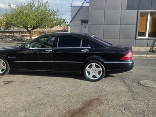 2000 Mercedes-Benz S-Класс 500 Long IV (W220), чёрный, 1050000 рублей, вид 5