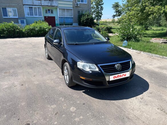 2010 Volkswagen Passat B6, чёрный, 550000 рублей - вид 1