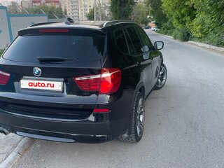 2012 BMW X3 28i xDrive II (F25), чёрный, 1299000 рублей, вид 2