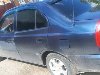 2008 Hyundai Accent ТагАЗ II, синий, 230000 рублей, вид 1