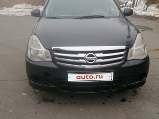 2014 Nissan Almera III (G15), чёрный, 580000 рублей, вид 2