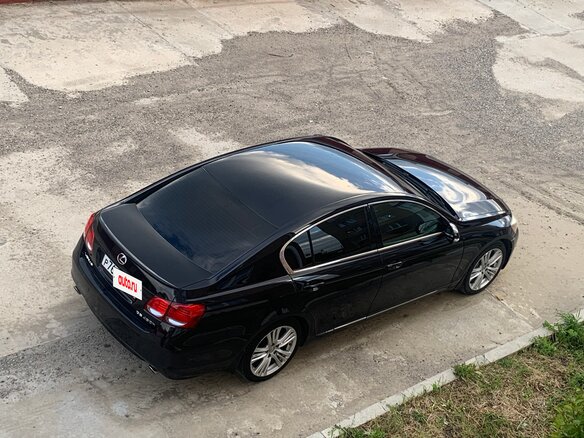 2008 Lexus GS 450h III Рестайлинг, чёрный, 1100000 рублей - вид 9