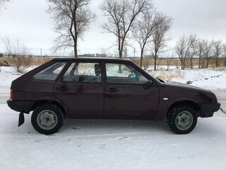 1998 Lada (ВАЗ) 2109, красный, 150000 рублей, вид 3
