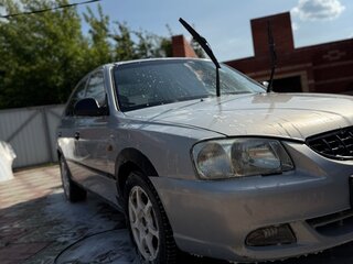 2008 Hyundai Accent ТагАЗ II, серебристый, 370000 рублей, вид 5