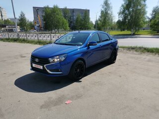 2020 Lada (ВАЗ) Vesta I, синий, 1350000 рублей, вид 2