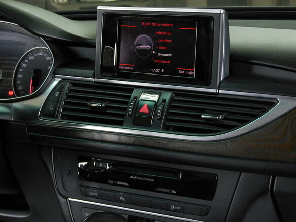 2013 Audi A6 IV (C7), чёрный - вид 7