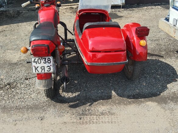 1993 ИЖ Планета, красный, 150000 рублей - вид 6