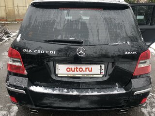 2011 Mercedes-Benz GLK-Класс 220 CDI I (X204), чёрный, 1550000 рублей, вид 4