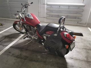 2004 Honda VTX 1300, красный, 660000 рублей, вид 3