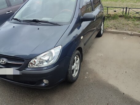 2010 Hyundai Getz I Рестайлинг, серебристый, 520000 рублей, вид 1
