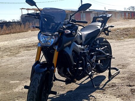 2015 Yamaha MT-09 (FZ-09), синий, 630000 рублей, вид 3