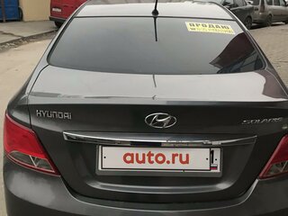 2015 Hyundai Solaris I Рестайлинг, серый, 1250000 рублей, вид 3