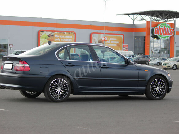 2004 BMW 3 серии 330i IV (E46) Рестайлинг, синий - вид 2