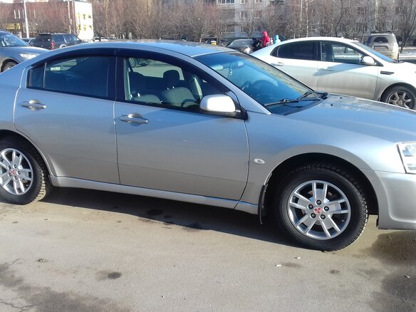 2008 Mitsubishi Galant IX Рестайлинг 2, серебристый - вид 3