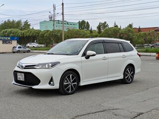 2018 Toyota Corolla Fielder XI (E160, E170) Рестайлинг 2, белый, 1750000 рублей, вид 2