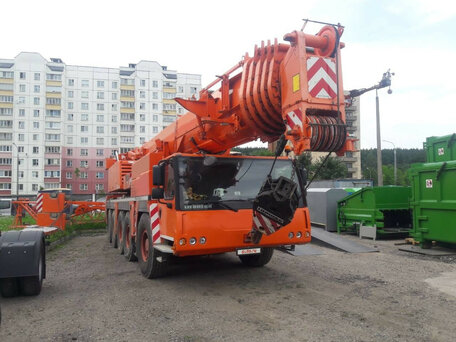 2013 Liebherr LTM краны с телескопической стрелой, красный, 75399457 рублей, вид 3