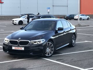 2019 BMW 5 серии 520d VII (G30/G31/G38), чёрный, 3600000 рублей, вид 1