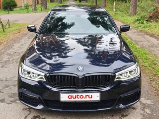 2018 BMW 5 серии 530i xDrive VII (G30/G31/G38), чёрный, 3825000 рублей, вид 2