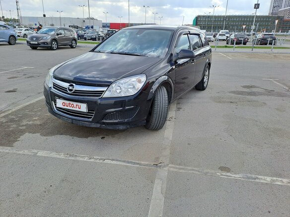 2011 Opel Astra H Рестайлинг, чёрный