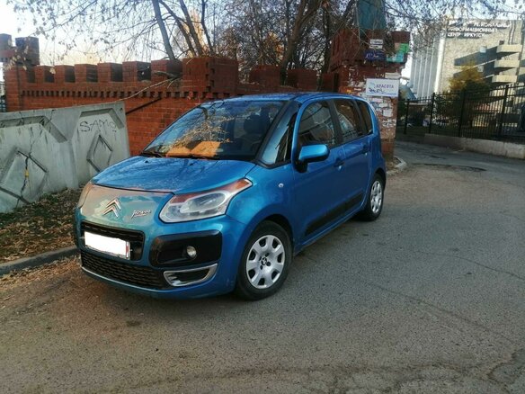 2009 Citroen C3 Picasso I, синий, 550000 рублей