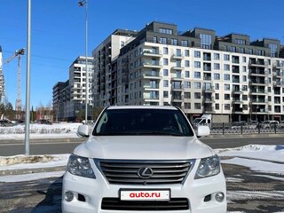 2008 Lexus LX 570 III, белый, 4350000 рублей, вид 2
