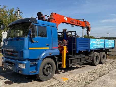 2013 КамАЗ 65117, синий, 4700000 рублей, вид 1