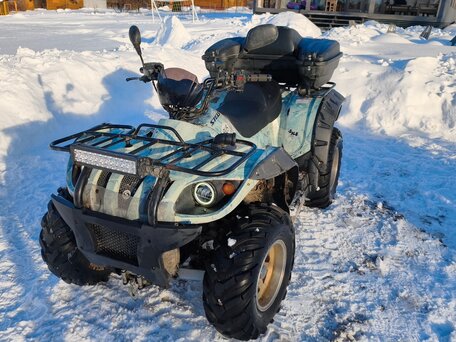 2014 Stels ATV-500, голубой, 375000 рублей, вид 1