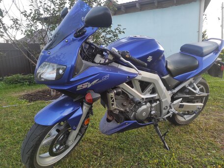 2004 Suzuki SV 650, синий, 410000 рублей, вид 2