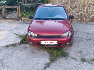 2005 Lada (ВАЗ) Kalina I, красный, 187000 рублей, вид 2