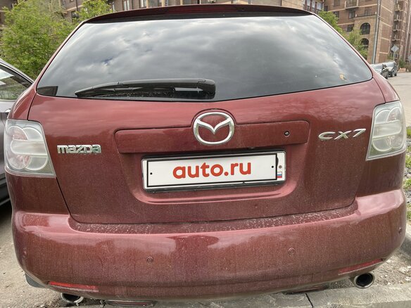 2008 Mazda CX-7 I, пурпурный, 650000 рублей - вид 1
