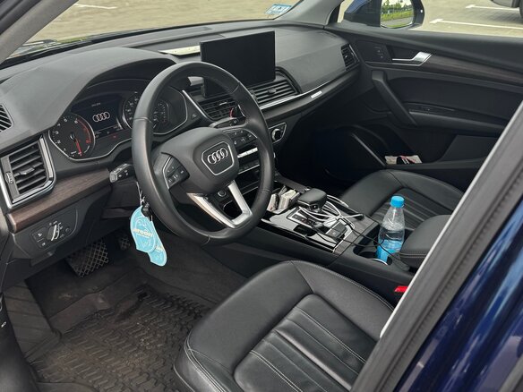 2023 Audi Q5 40 TFSI II (FY) Рестайлинг, синий, 3345000 рублей - вид 7
