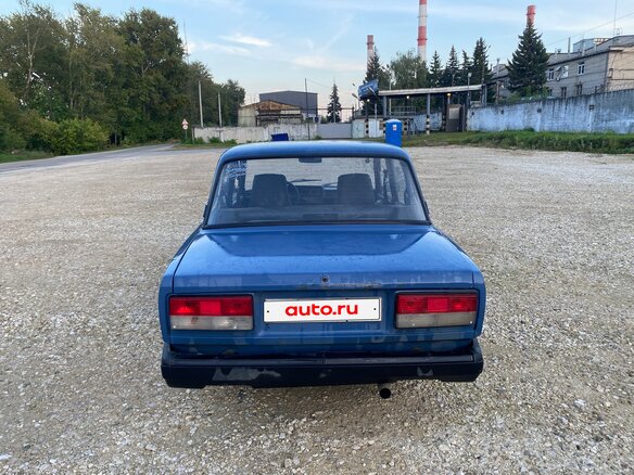 2007 Lada (ВАЗ) 2107, синий, 110000 рублей - вид 5
