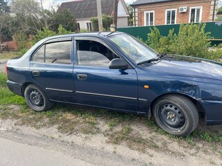 2006 Hyundai Accent ТагАЗ II, синий, 370000 рублей, вид 3