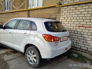 2014 Mitsubishi ASX I Рестайлинг, белый, 1150000 рублей, вид 1