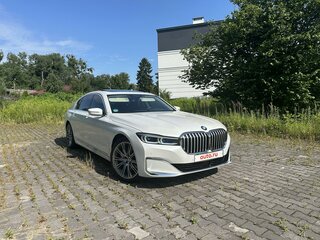 2019 BMW 7 серии 730d VI (G11/G12) Рестайлинг, белый, 6200000 рублей, вид 2