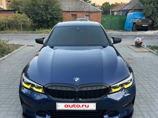 2020 BMW 3 серии 330i VII (G2x), синий, 3250000 рублей, вид 1
