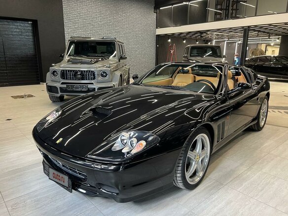2005 Ferrari 575M Superamerica, чёрный - вид 4