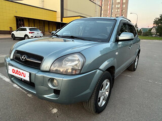 2007 Hyundai Tucson I, голубой, 999999 рублей, вид 2