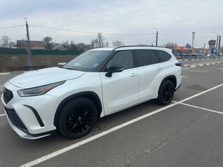 2023 Toyota Highlander IV (XU70), белый, 4200000 рублей, вид 2