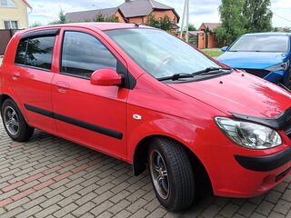 2008 Hyundai Getz I Рестайлинг, красный, 450000 рублей, вид 1