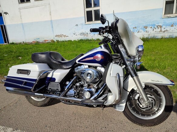 2007 Harley-Davidson Electra Glide, белый, 679239 рублей