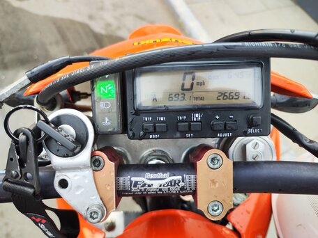 2007 Suzuki DR-Z 400 SM, оранжевый, 400000 рублей, вид 5