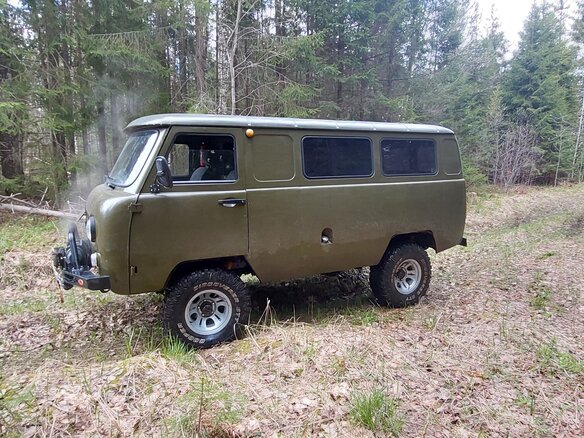 2004 УАЗ 3909, зелёный, 800000 рублей - вид 1