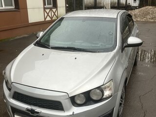 2012 Chevrolet Aveo II, серебристый, 445000 рублей, вид 2