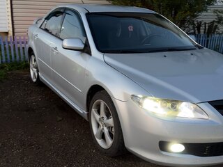 2006 Mazda 6 I (GG) Рестайлинг, серый, 730000 рублей, вид 3