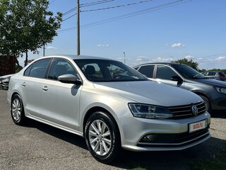 2015 Volkswagen Jetta VI Рестайлинг, серебристый, 1250000 рублей, вид 3